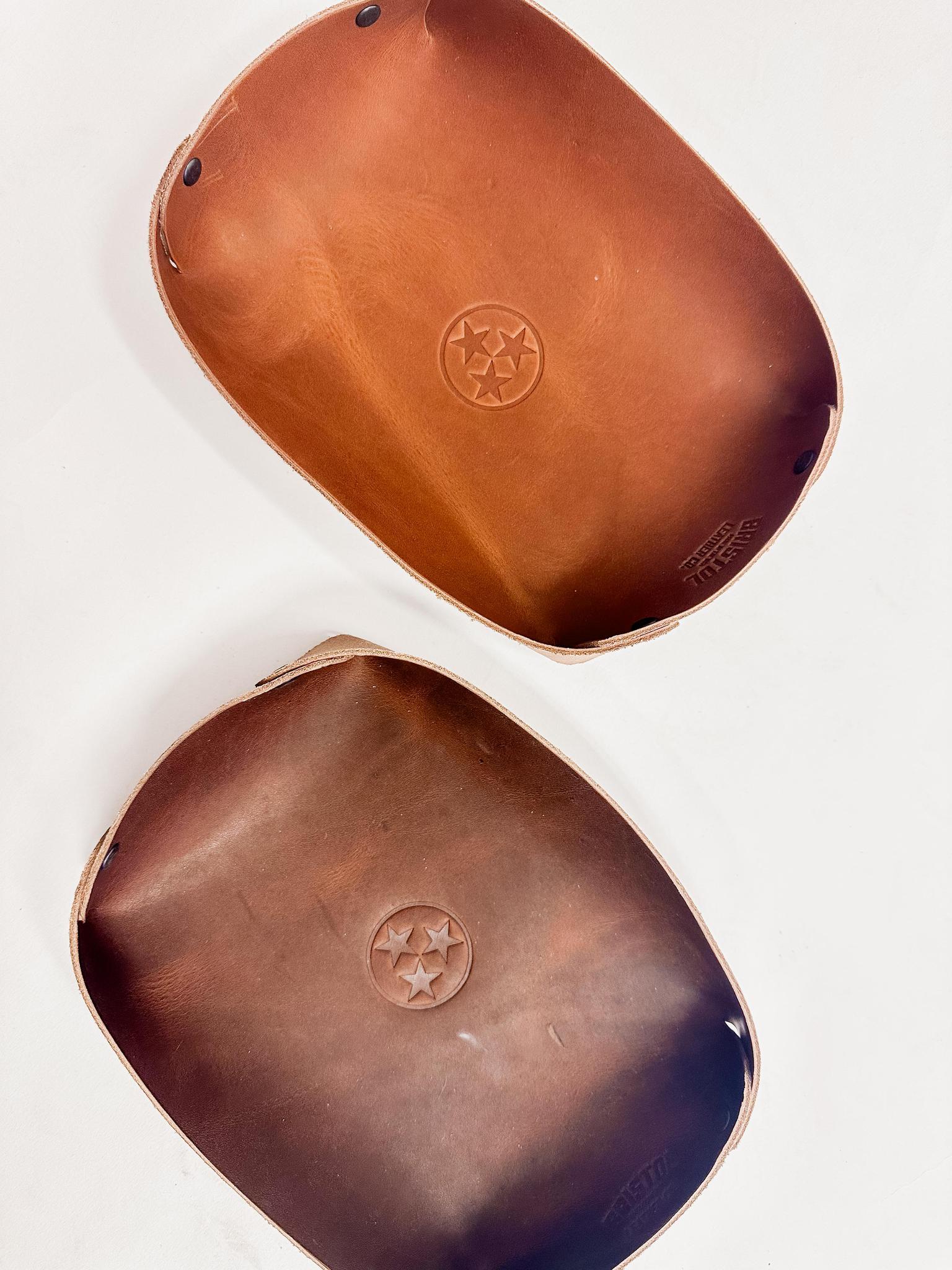 Oval Churchill Leather Trays – Merc423