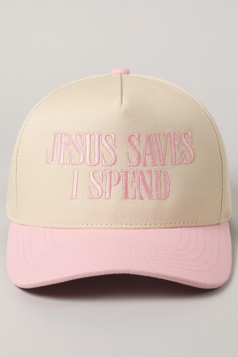 Jesus Saves I Spend Trucker Hat