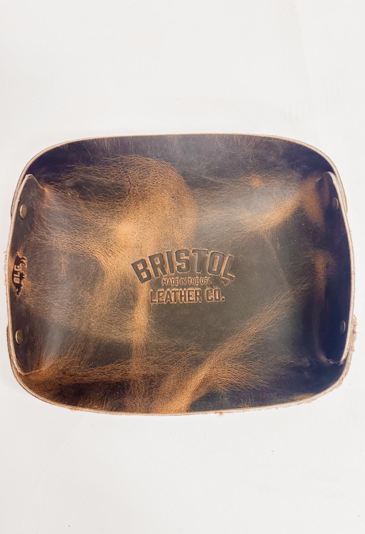 BLC Oval Leather Tray