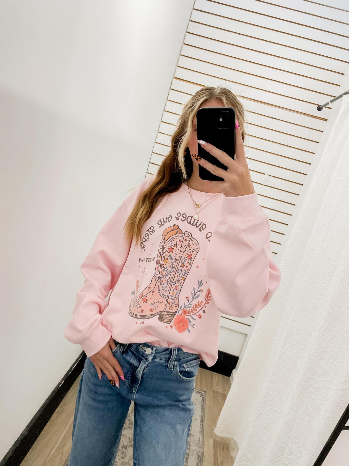 Proverbs 16:9 Graphic Crewneck Pullover