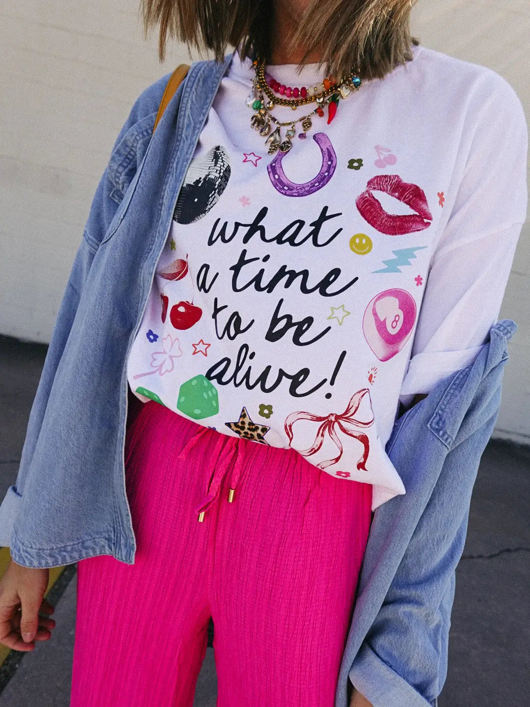What A Time To Be Alive Graphic Tee-PO