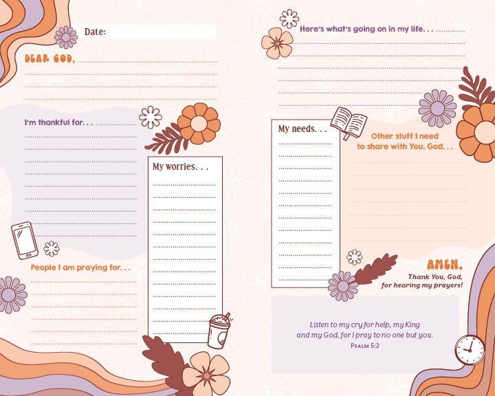 The Prayer Map for Teen Girls Book