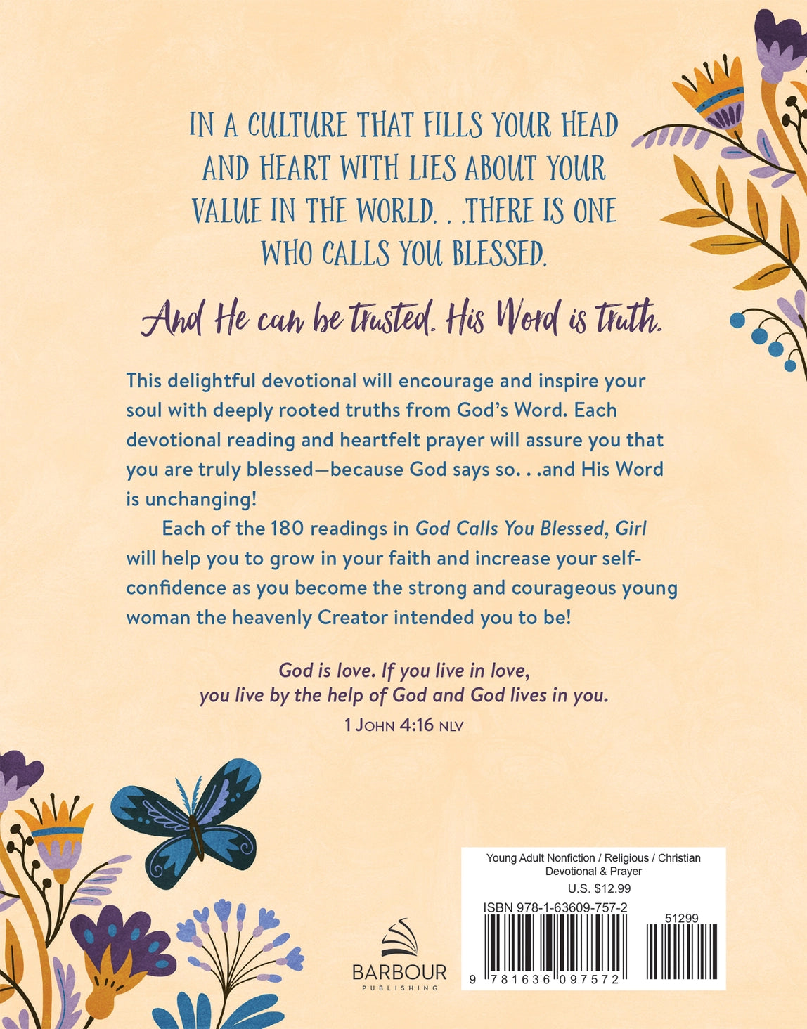 God Calls You, Blessed Girl Devotions & Prayer Book