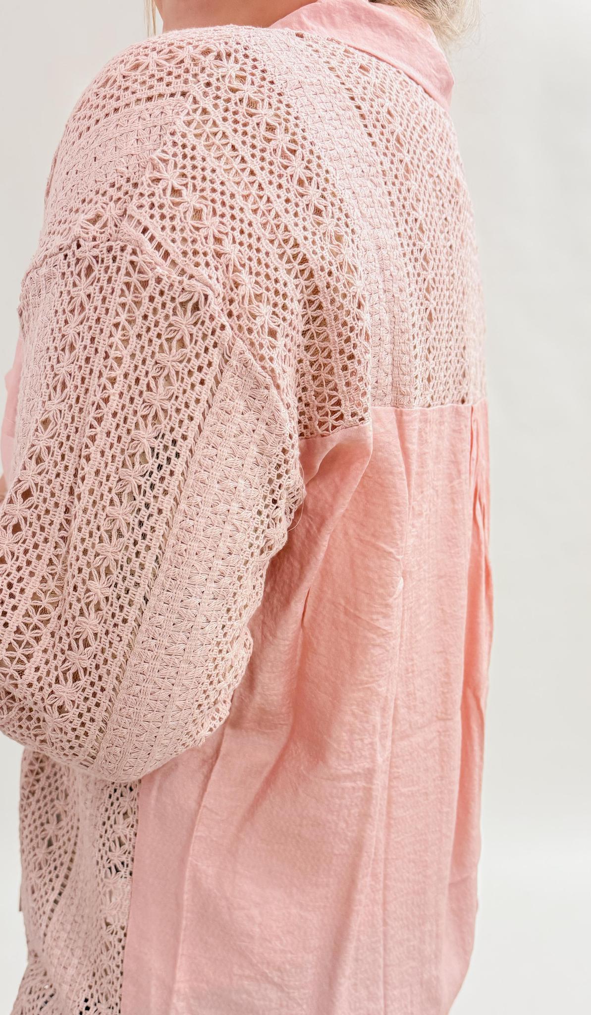 Ball Rd. Button Up Top