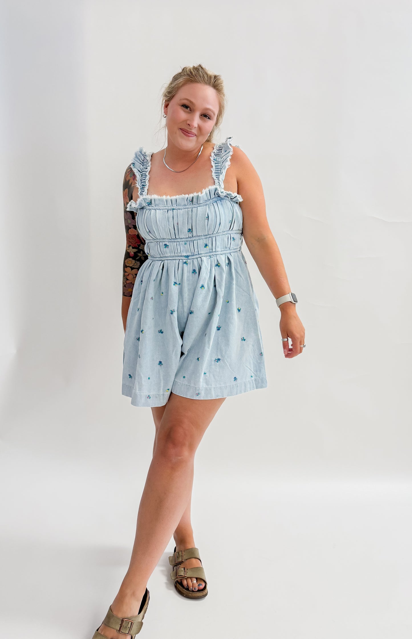 Camelot Dr. Denim Romper