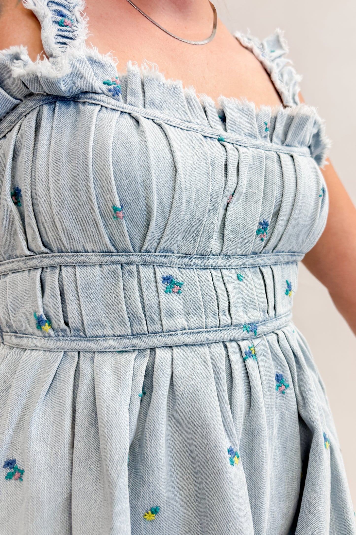 Camelot Dr. Denim Romper