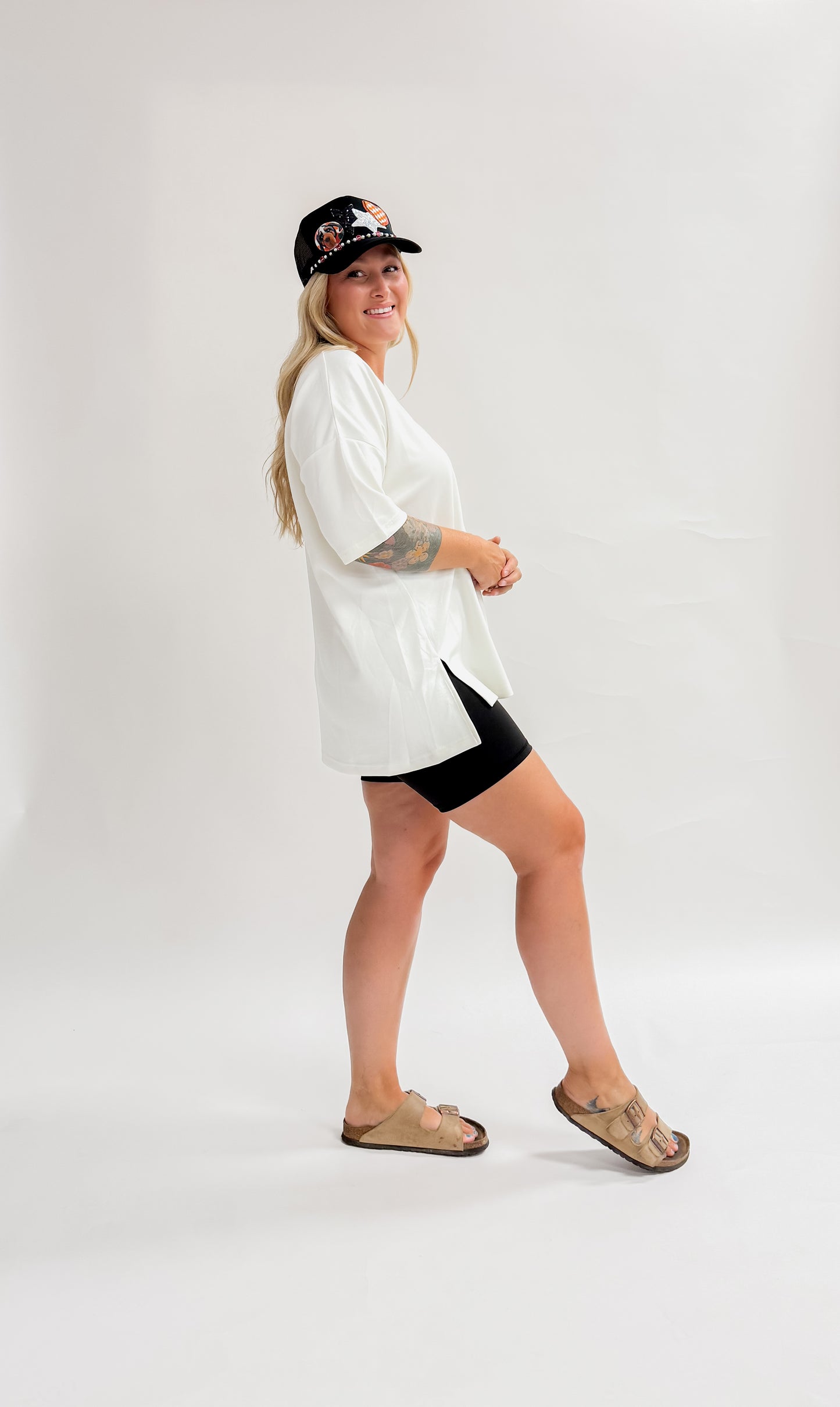 Canterbury Pl. Biker Shorts