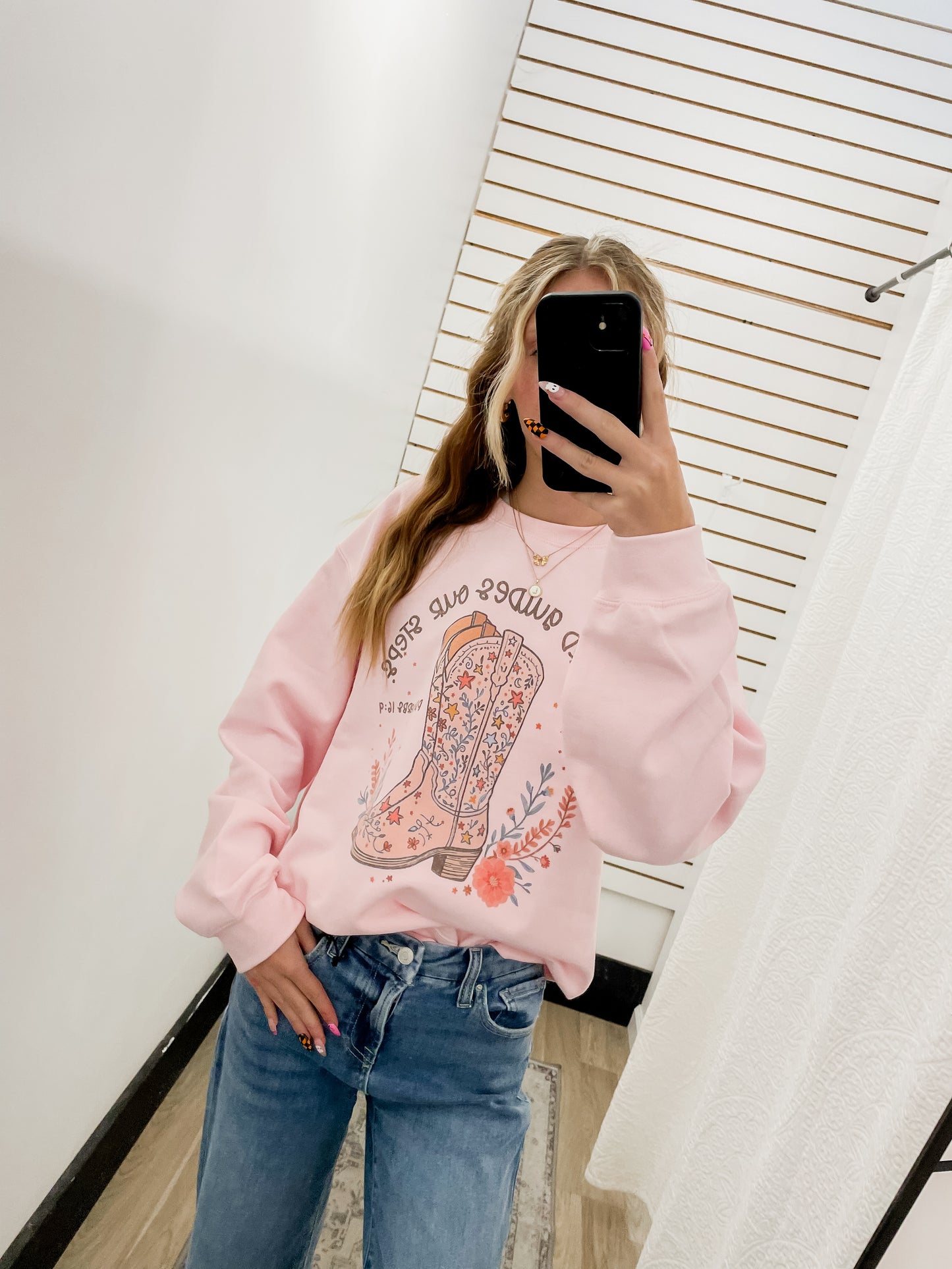 Proverbs 16:9 Graphic Crewneck Pullover