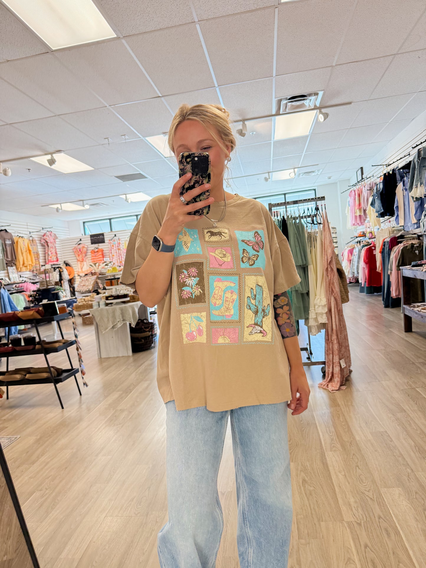 Western Stamp Graphic Tee