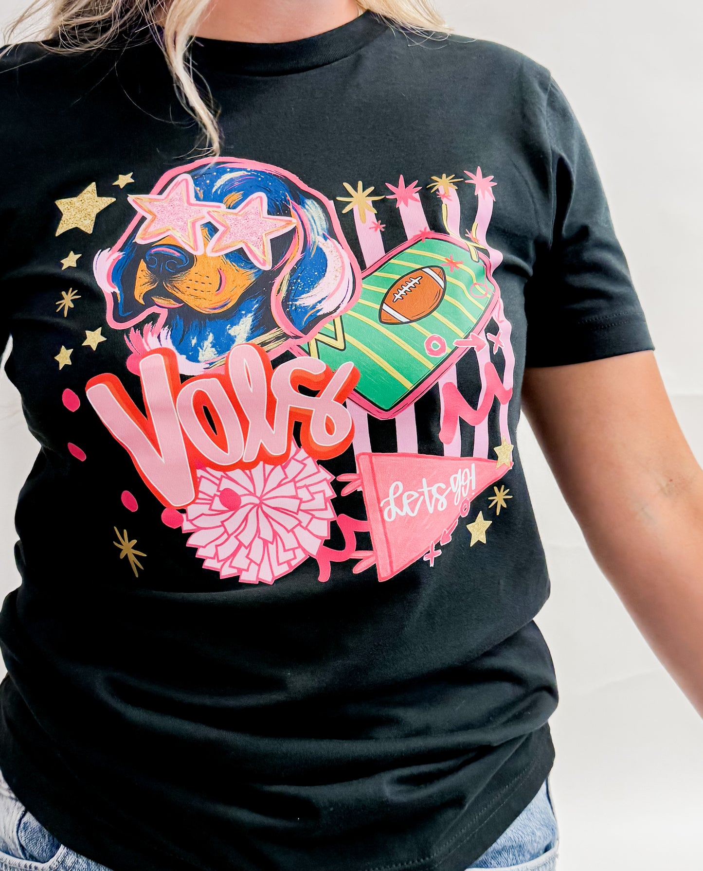 Let's Go Vols Graphic Tee