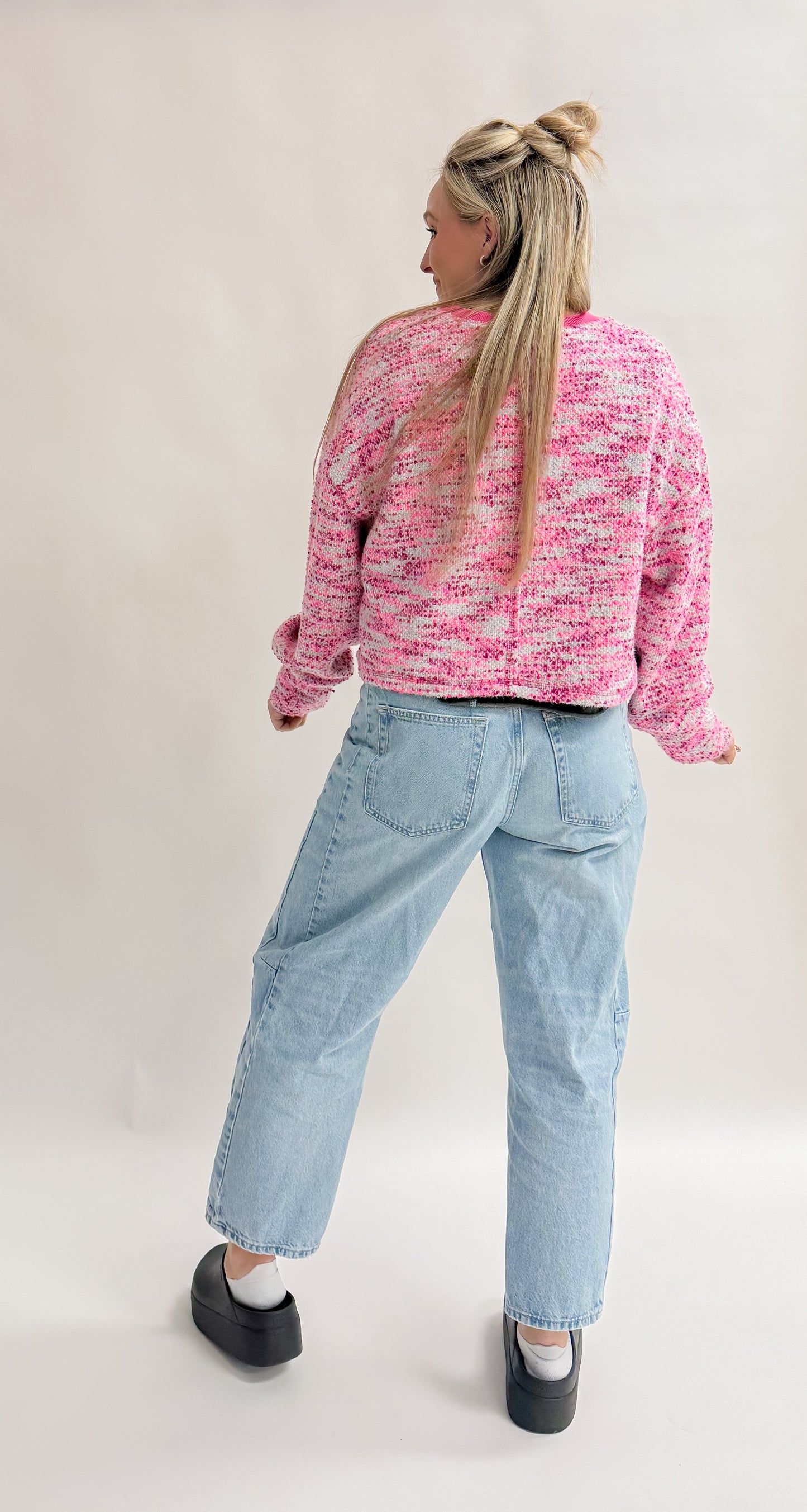 Dishner Rd. Pink Sweater