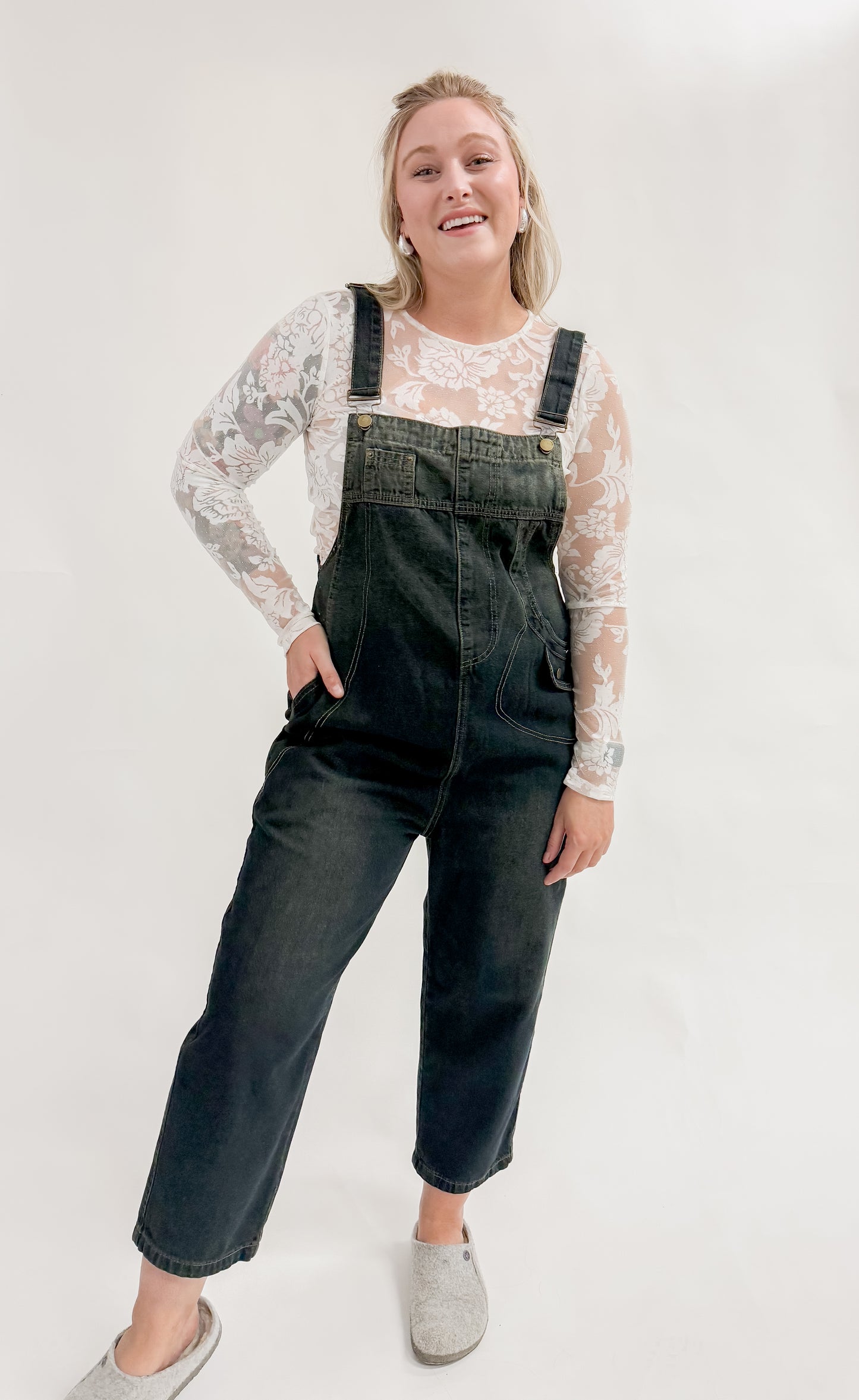 8th St. Denim Jumpsuit