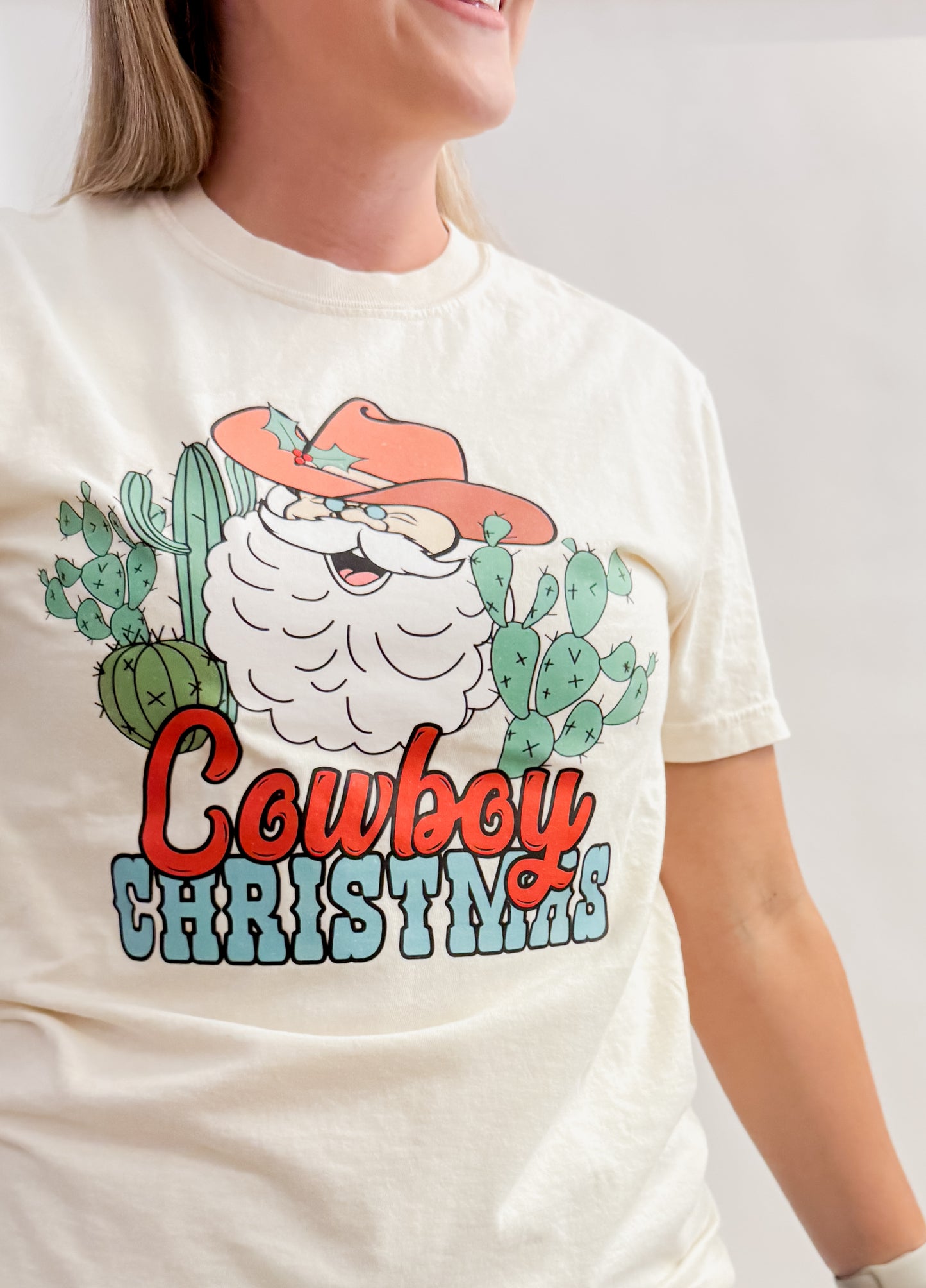 Cowboy Christmas Graphic Tee