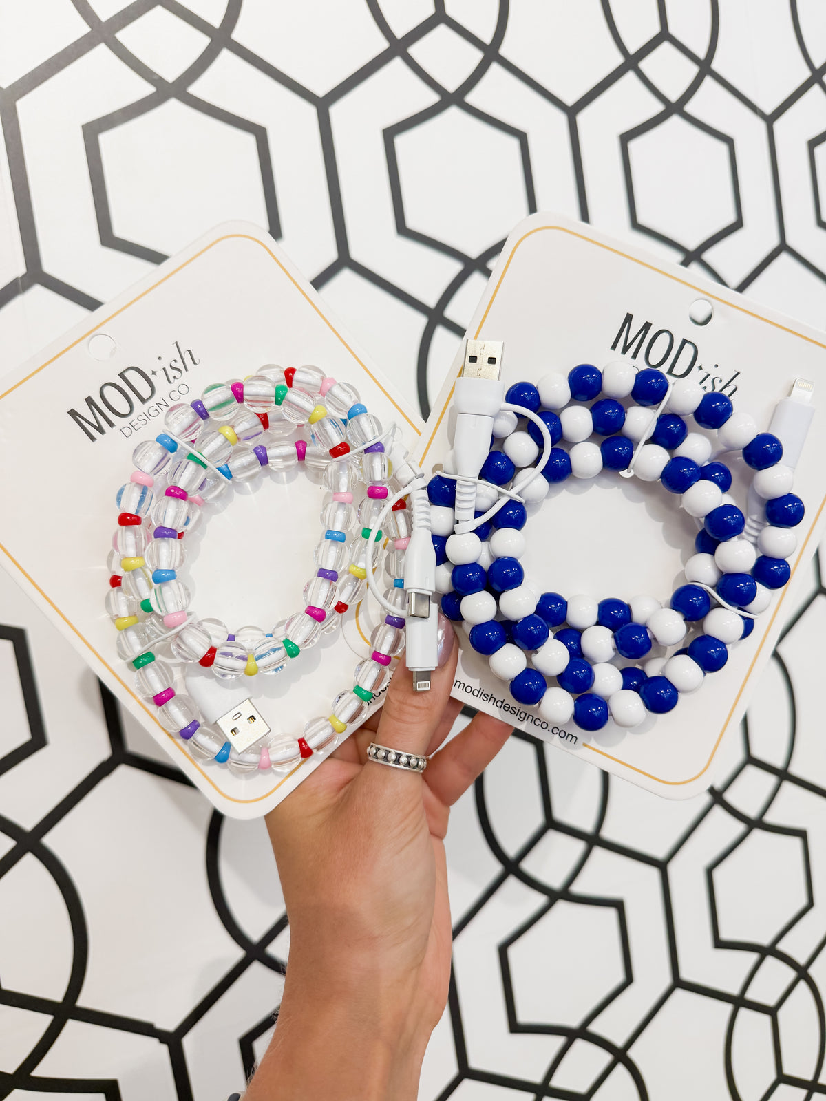 Beaded Charging Cords