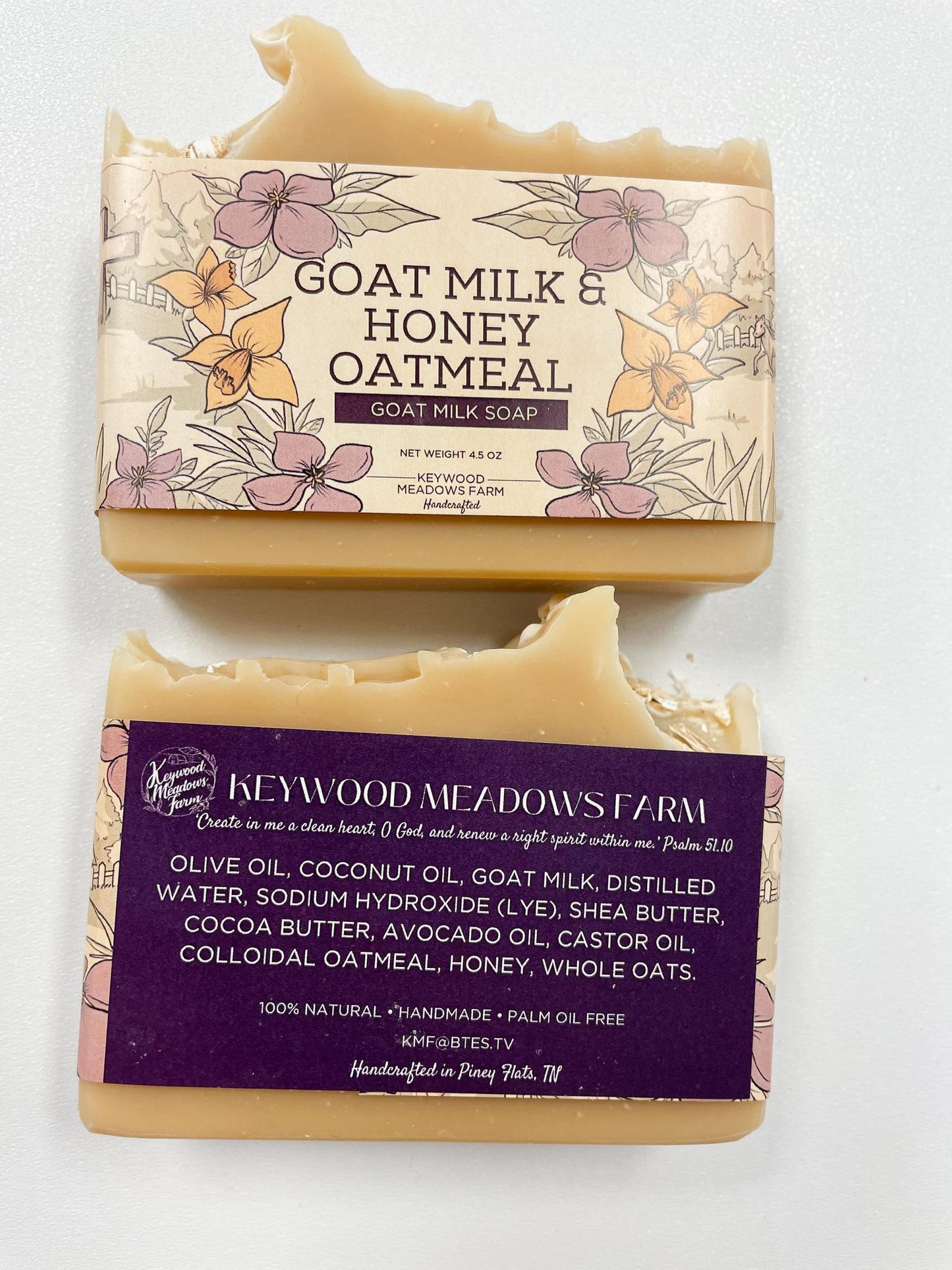 Goat Milk & Honey Oatmeal Soap