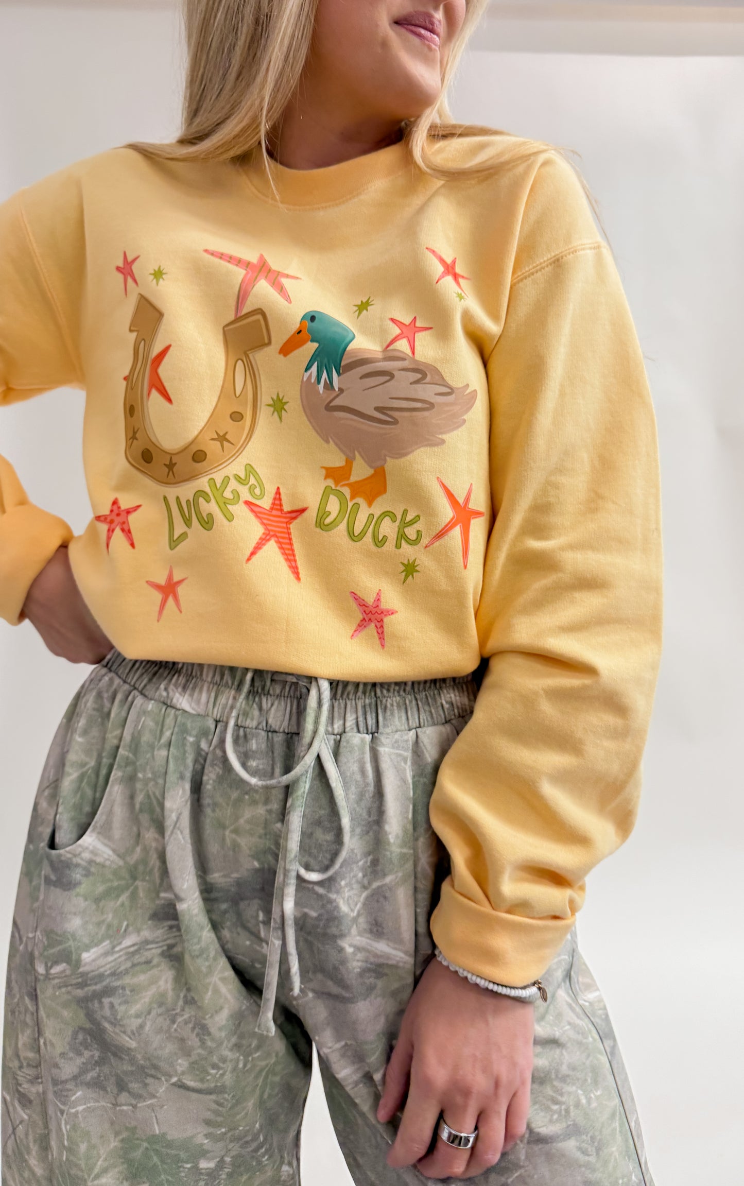 Lucky Duck Crewneck