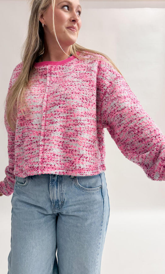 Dishner Rd. Pink Sweater