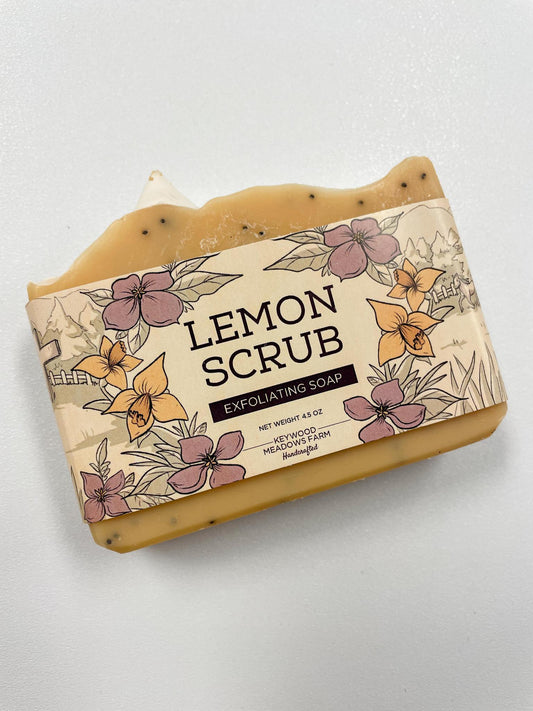 Lemon Scrub Soap