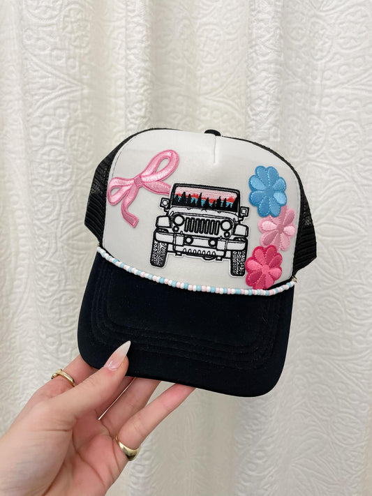 Jeep Life Girlie Trucker Hat