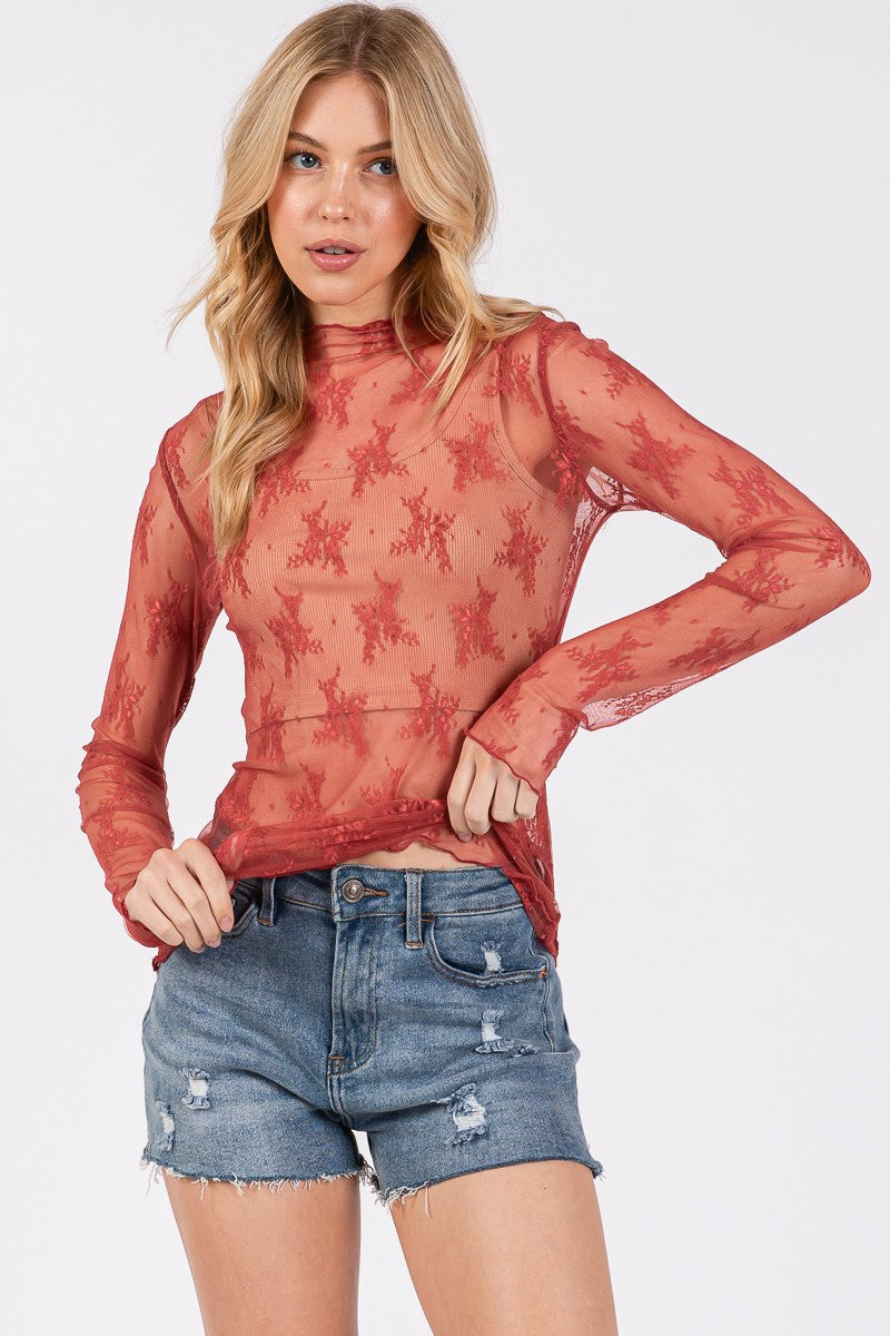 Beeler St. Lace Top