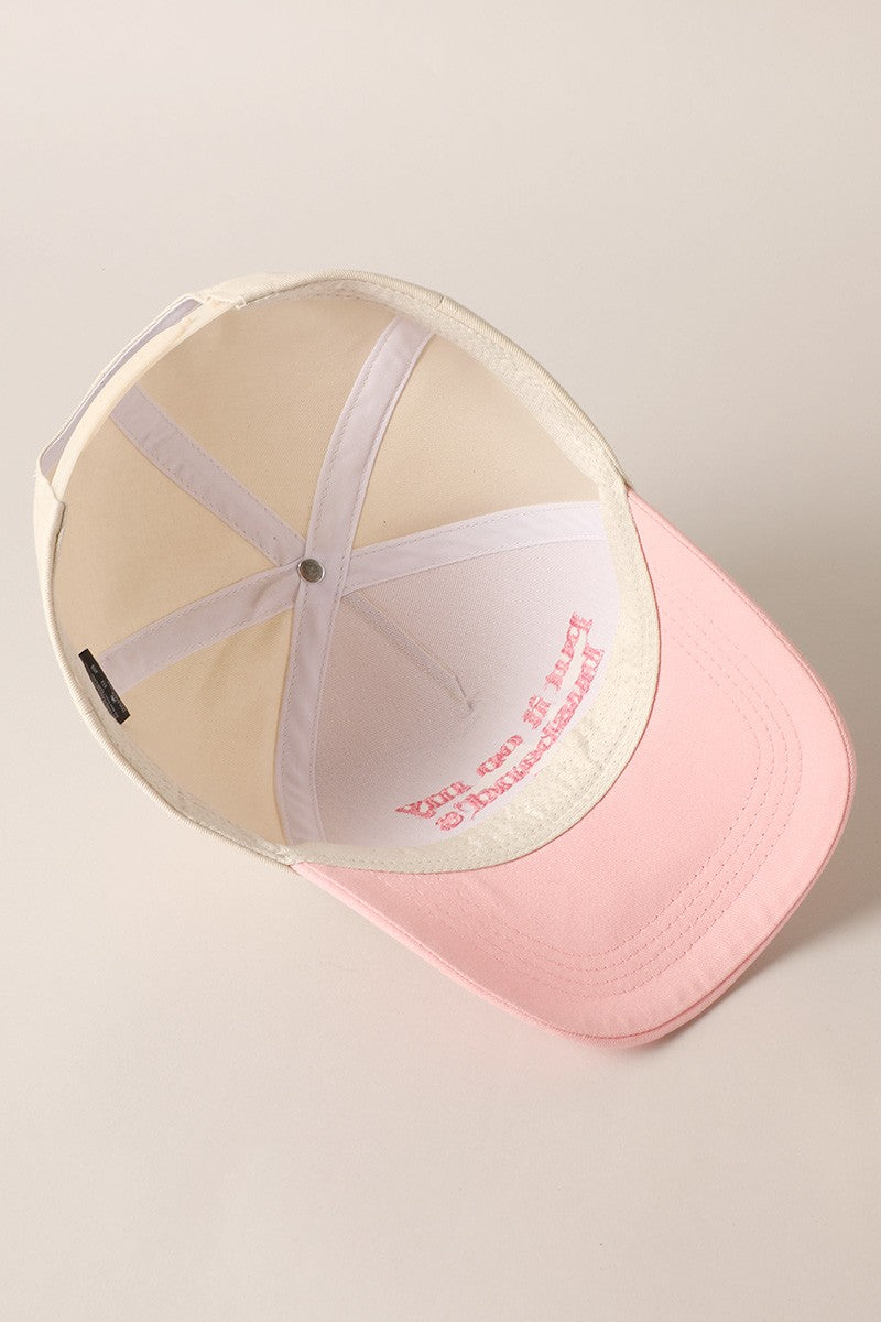 Put It On My Husbands Tab Trucker Hat