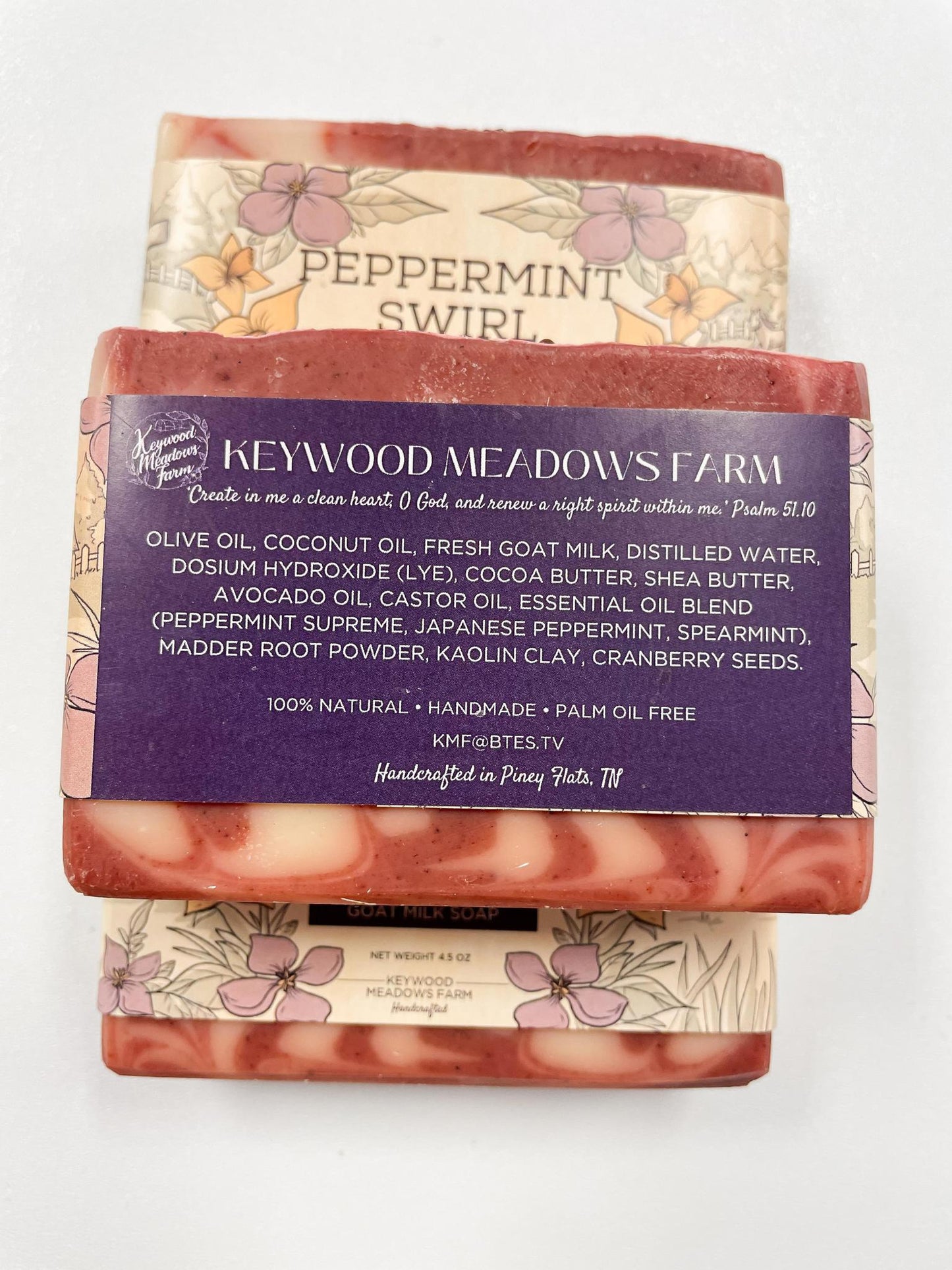 Peppermint Swirl Soap