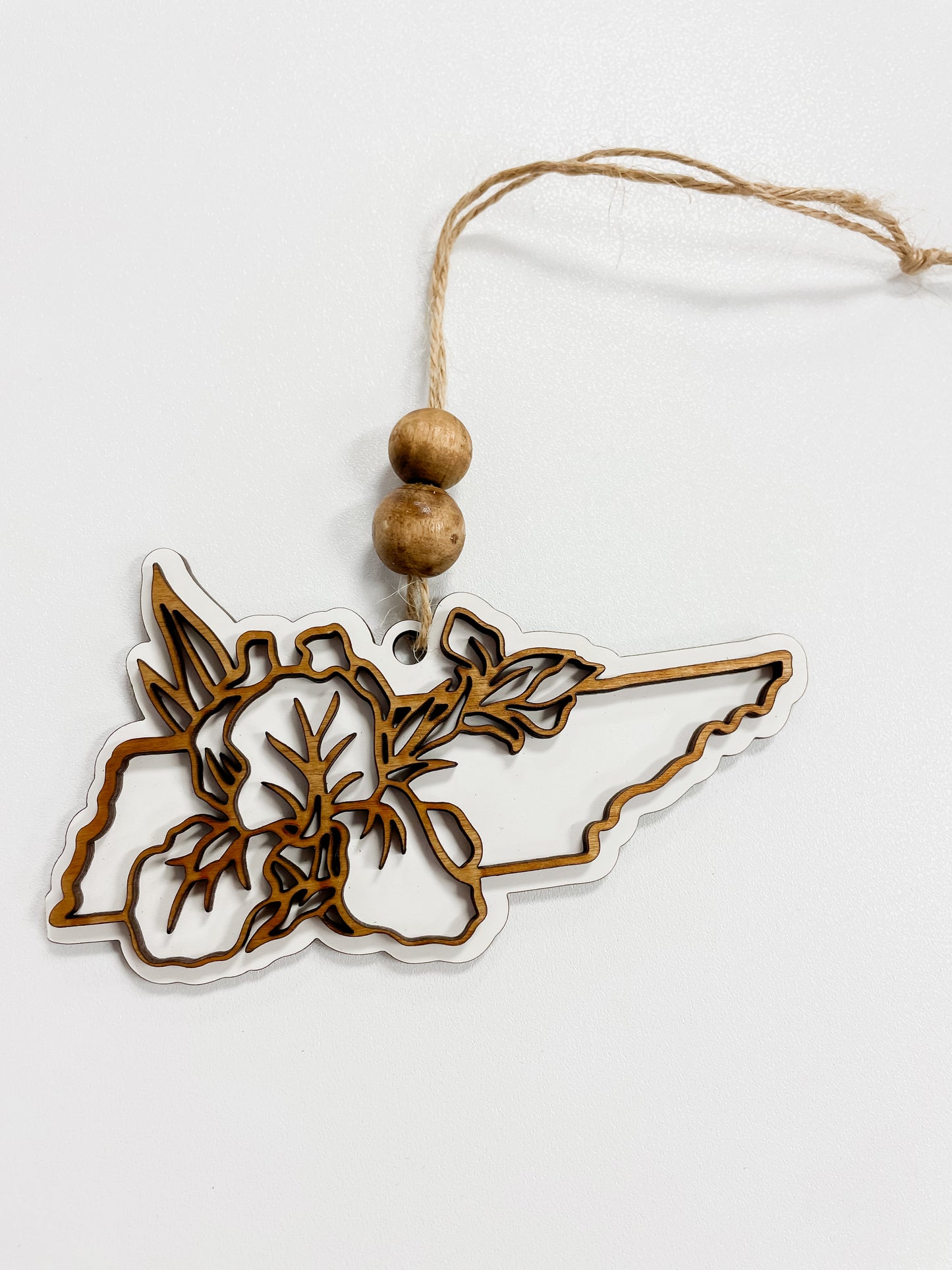 Floral TN State Ornament