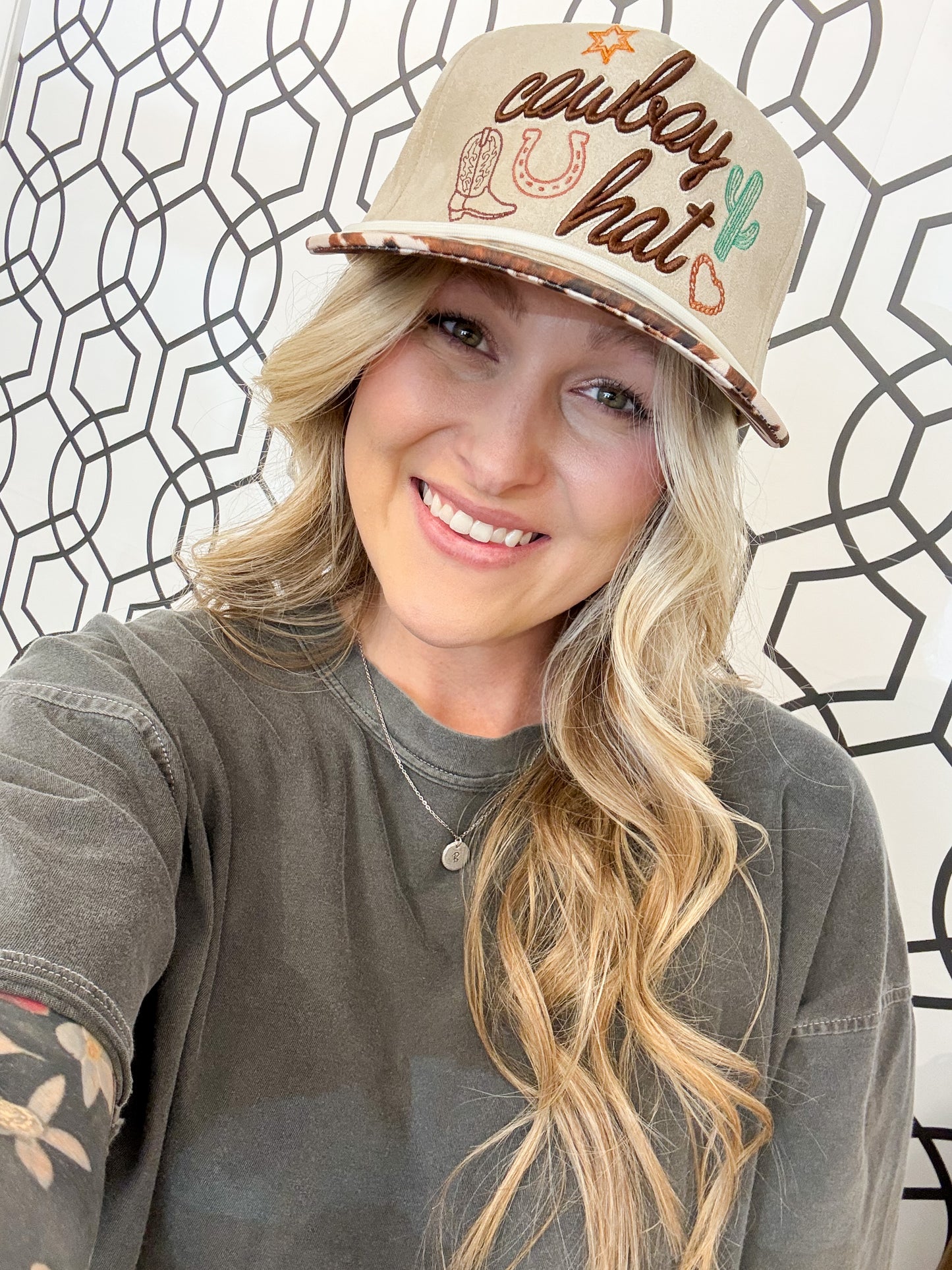 Cowboy Hat Trucker Hat