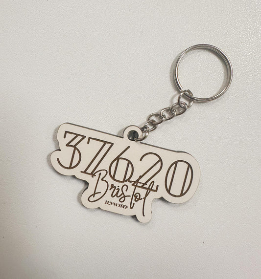 37620 Bristol Tennessee Keychain