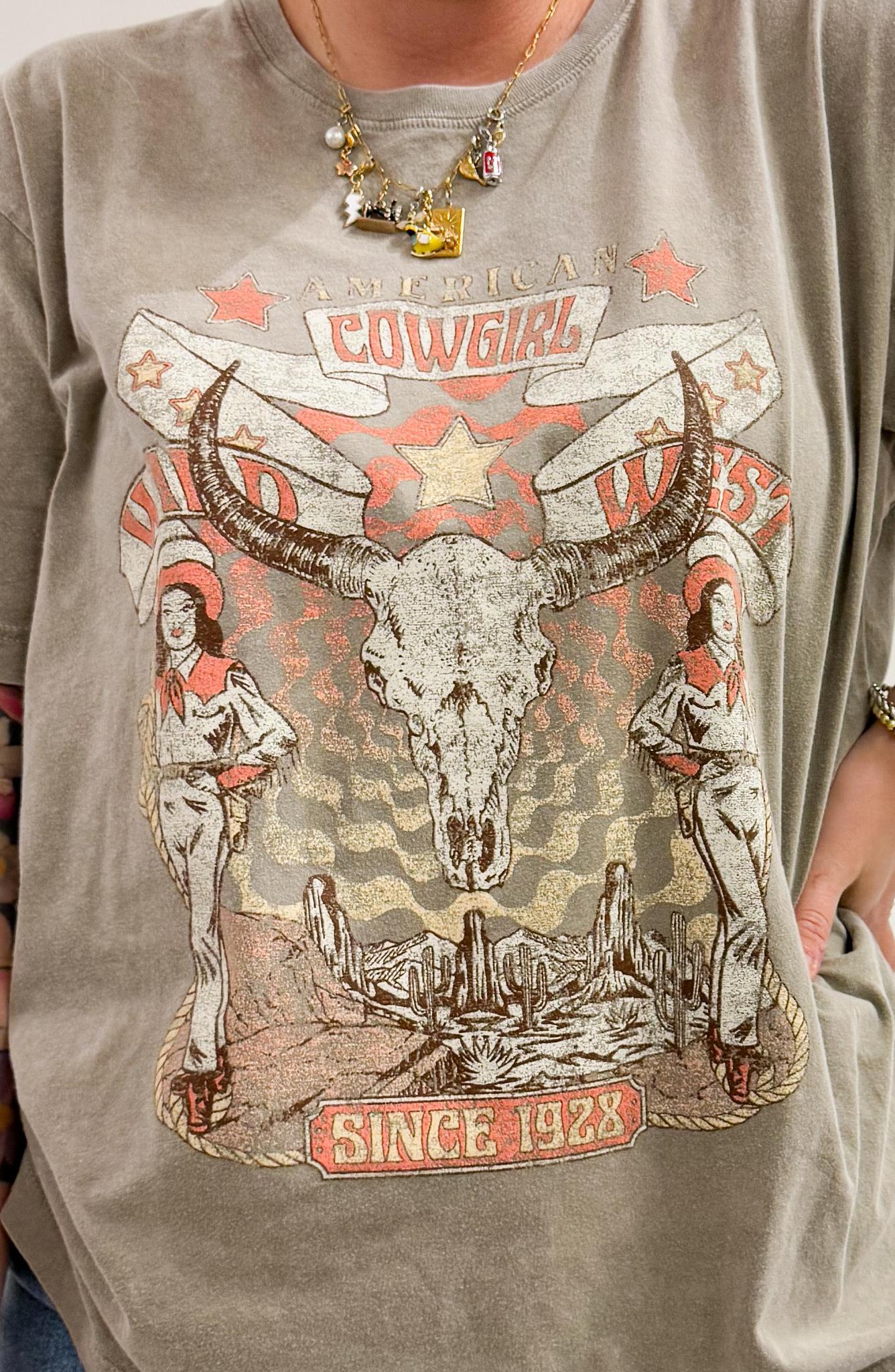 American Cowgirl Graphic Tee