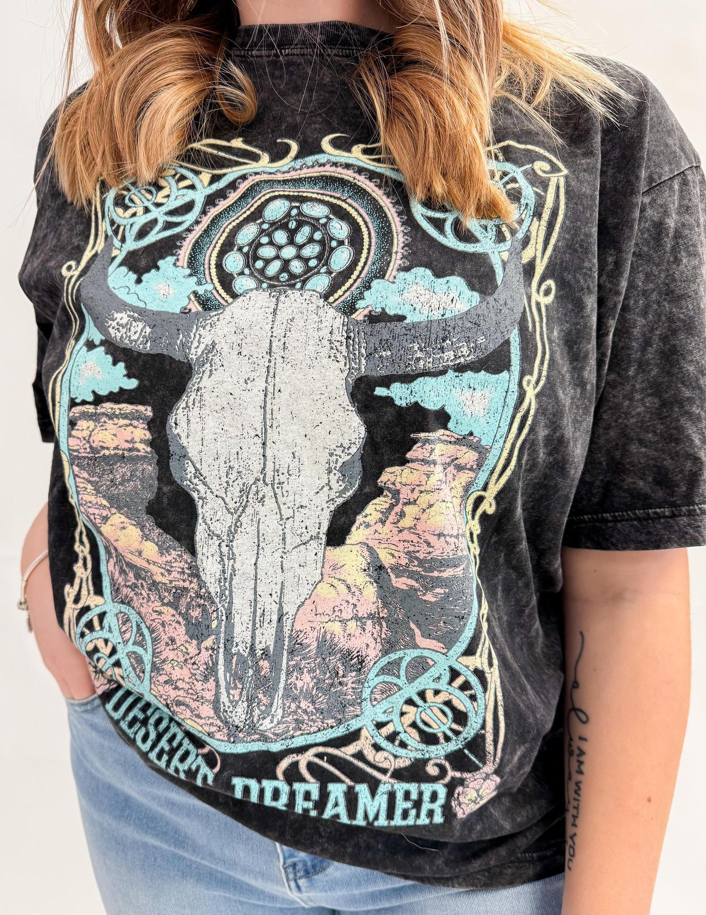 Bull Skull Graphic Tee