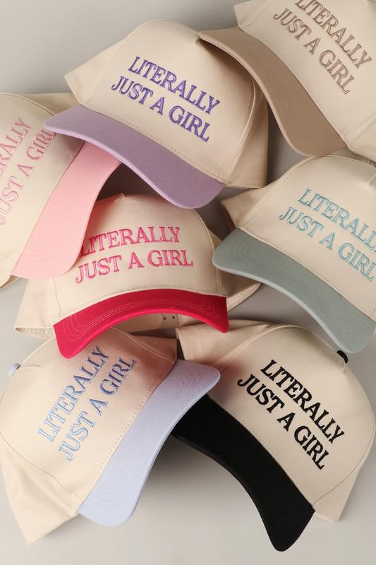Literally Just A Girl Trucker Hat