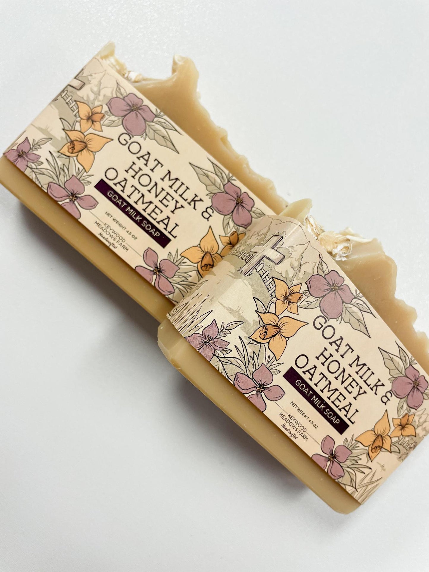 Goat Milk & Honey Oatmeal Soap