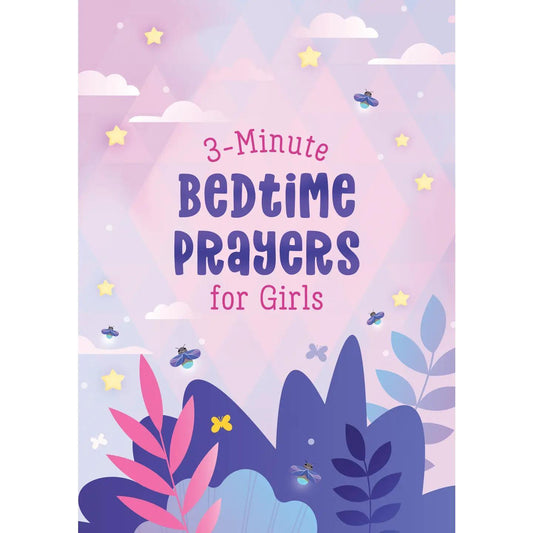 3-Minute Bedtime Prayers for Girls Book