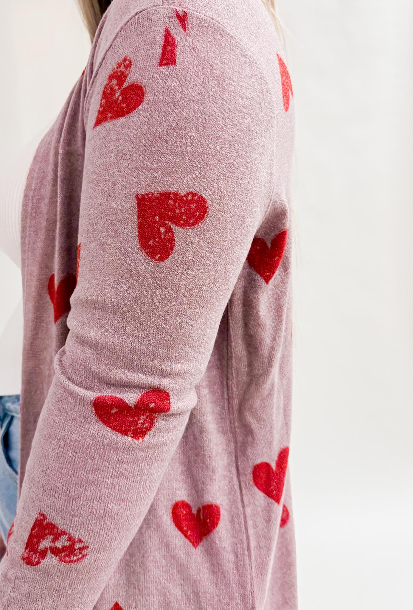 Ann St. Heart Cardigan