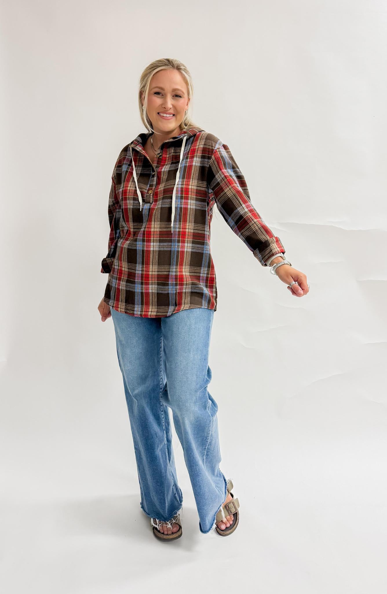 Dartsmouth Dr. Hooded Flannel