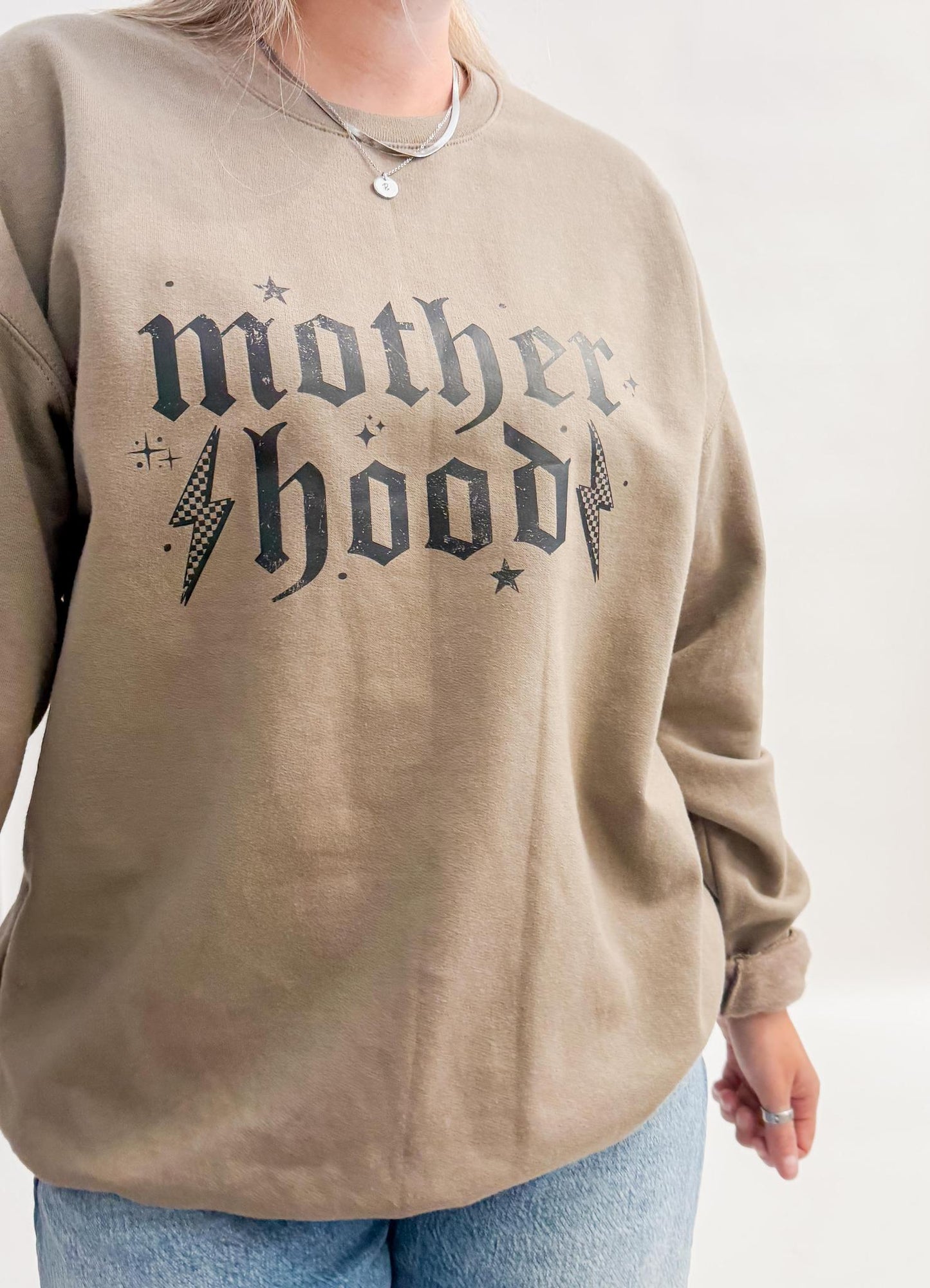 Motherhood Graphic Crewneck
