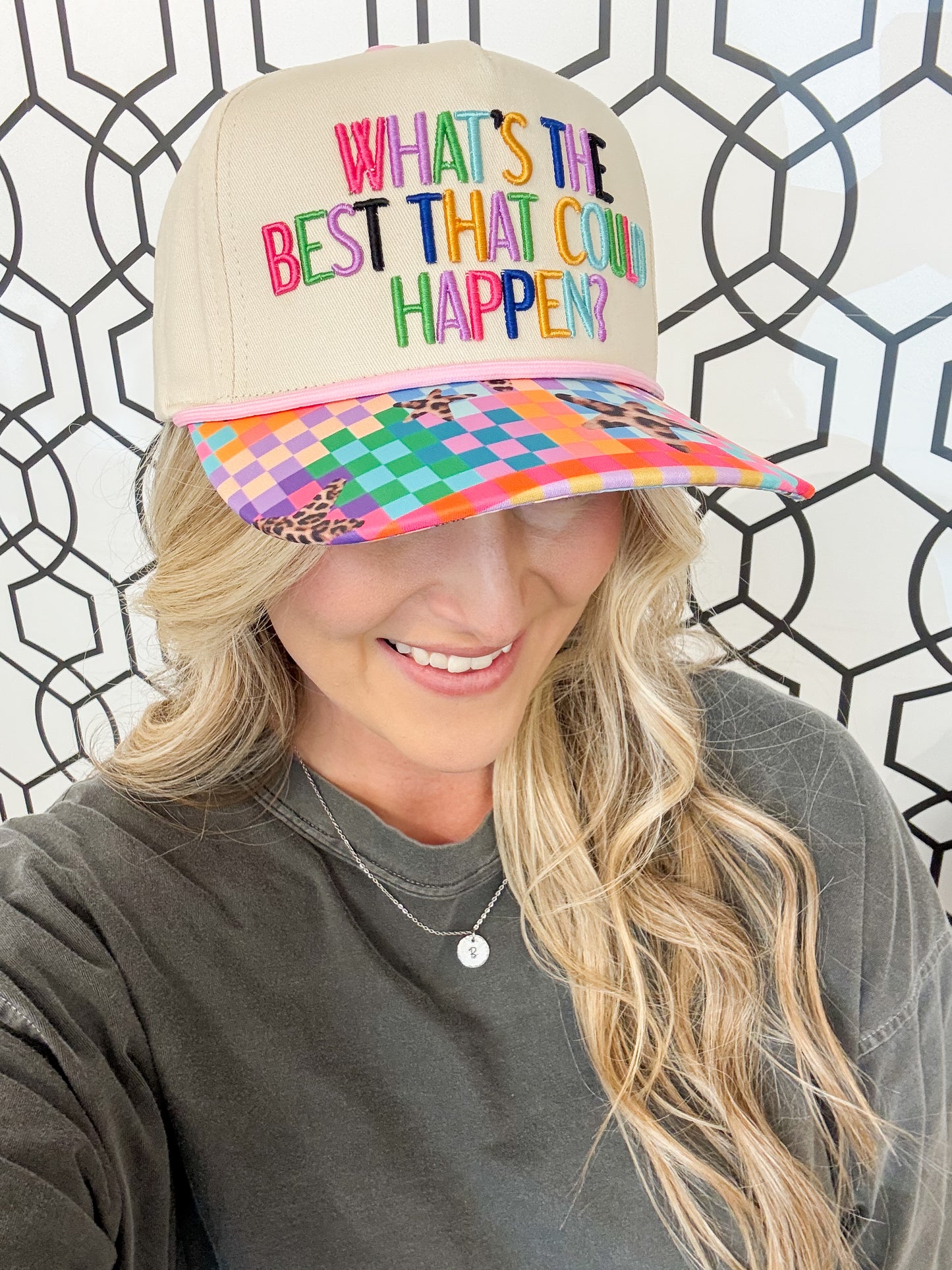 What's The Best That Could Happen Trucker Hat