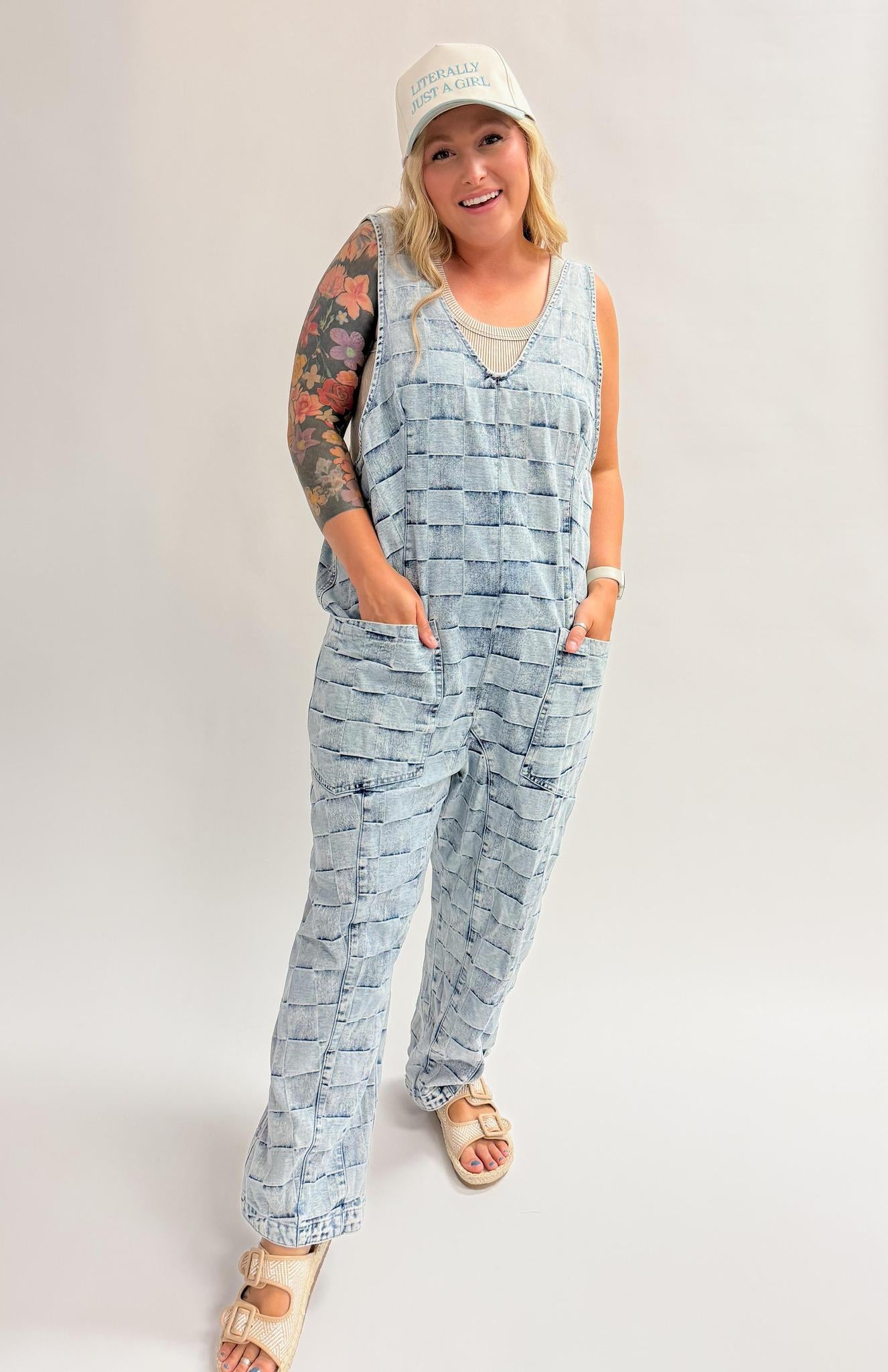 Blue Ridge Dr. Denim Jumpsuit