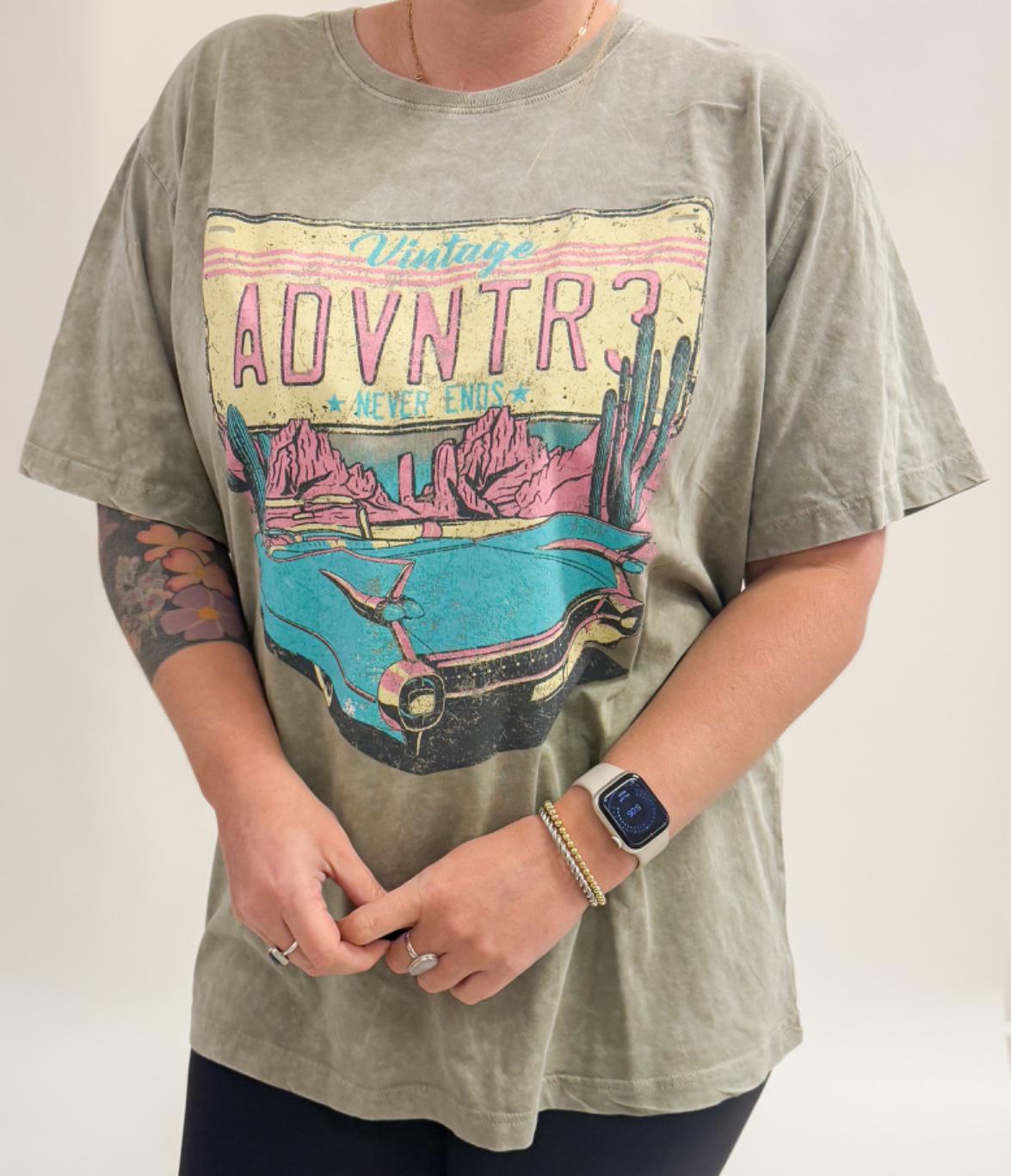 Adventure Never Ends Graphic Tee