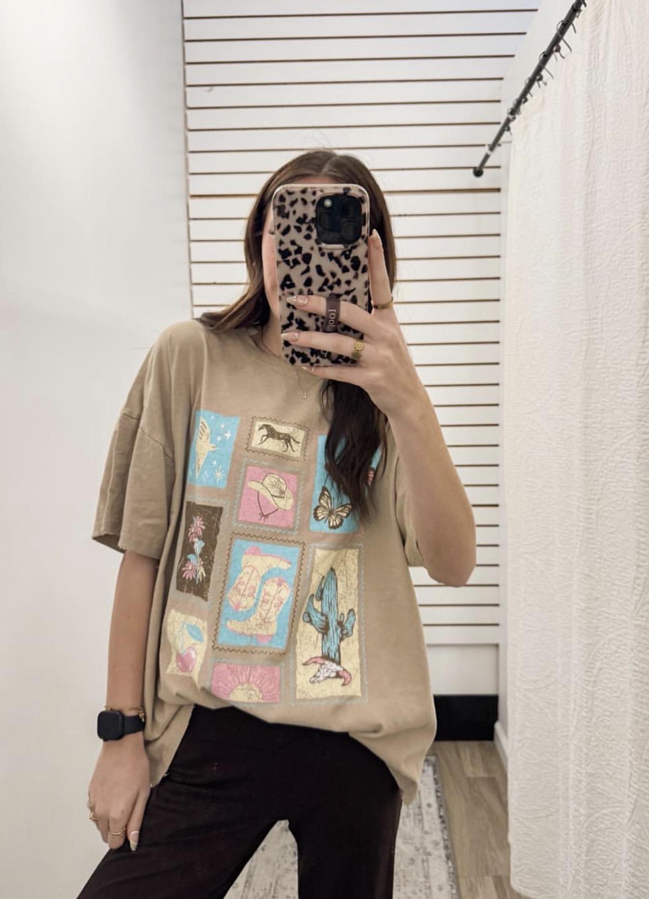 Western Stamp Graphic Tee