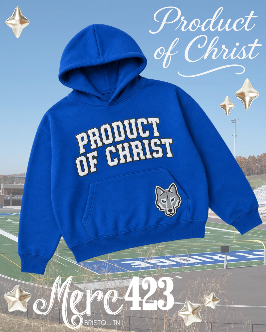 Pre-Order West Ridge High School Product of Christ