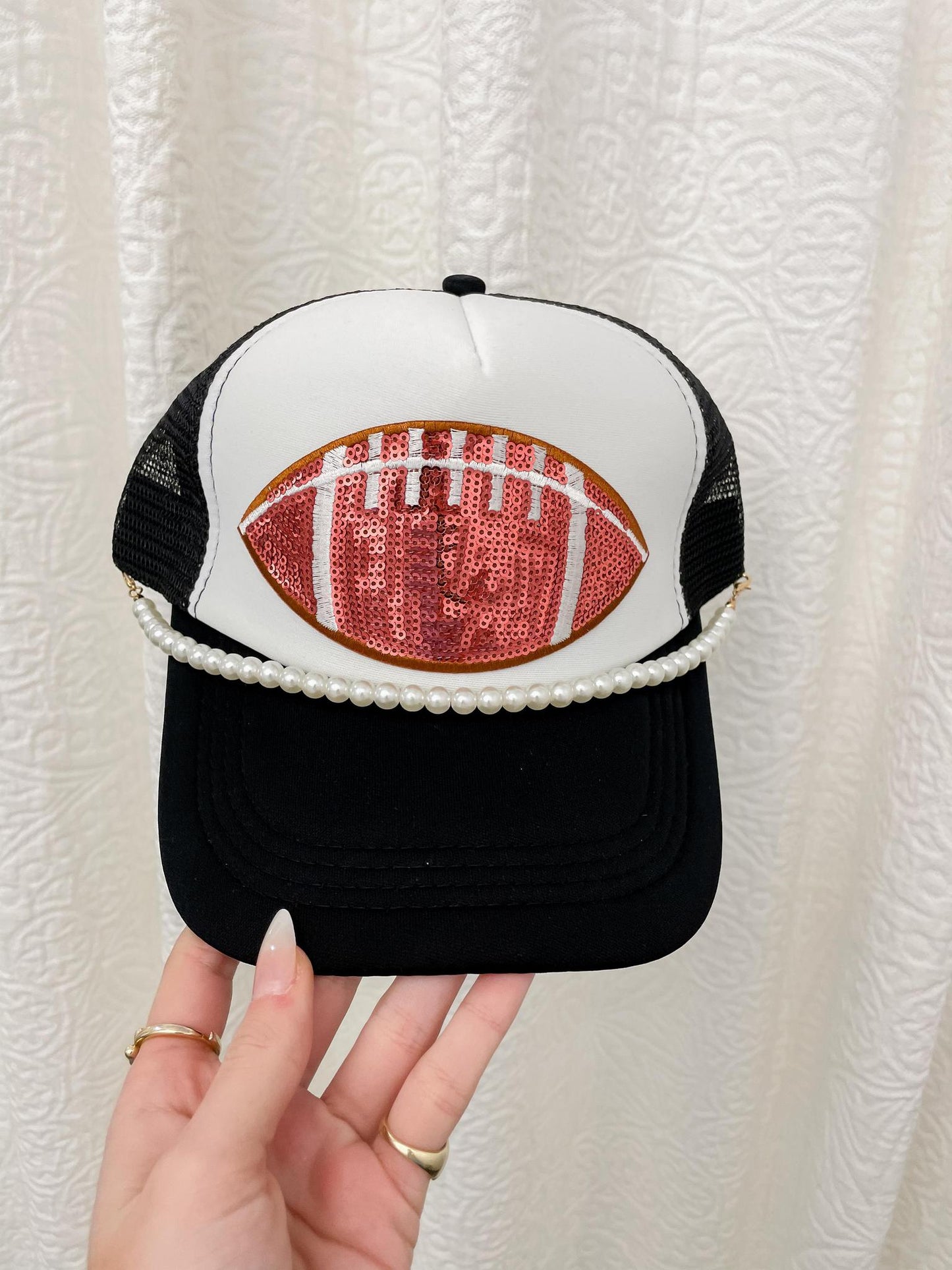 Football Girlie Trucker Hat