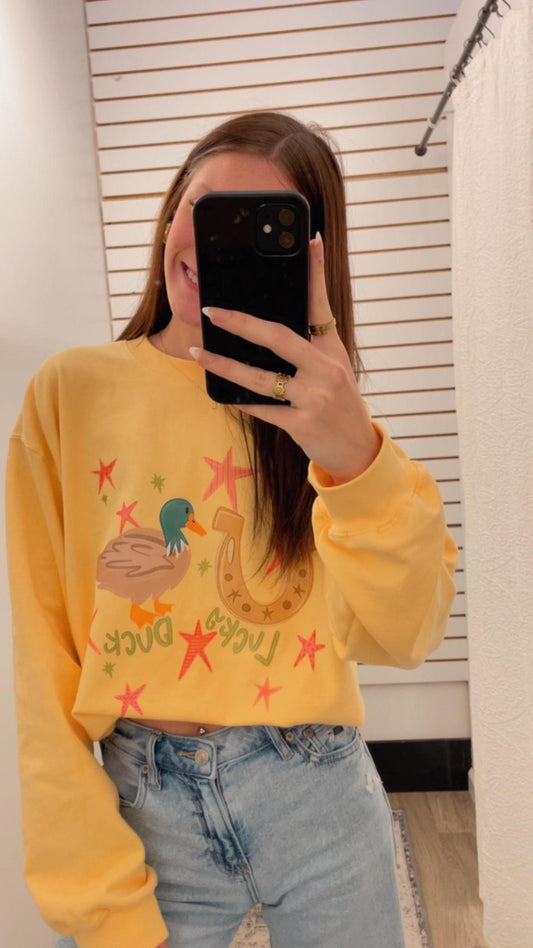 Lucky Duck Crewneck