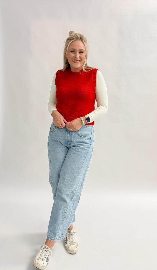 Deleware Ave. Sweater Vest