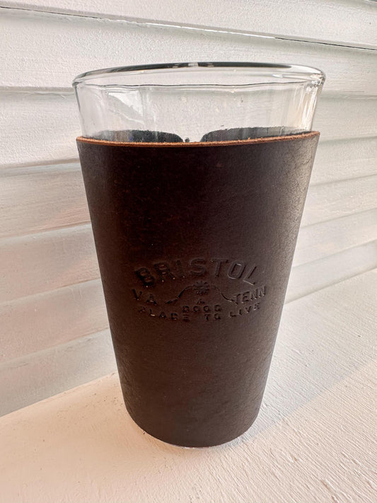 Bristol tn/va Sign Pint Leather Sleeve