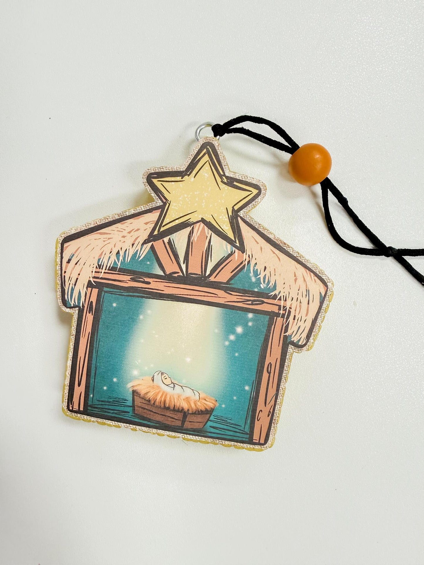 Christmas Manger Freshie