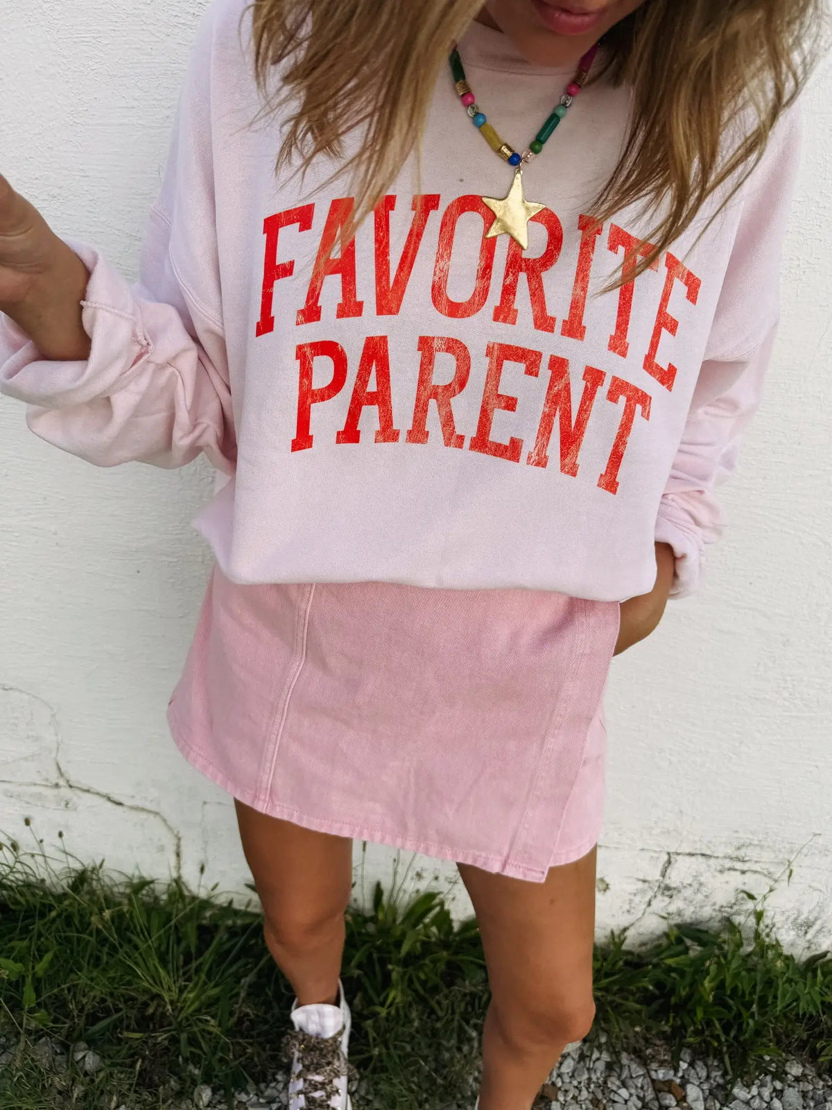 Favorite Parent Graphic Sweatshirt