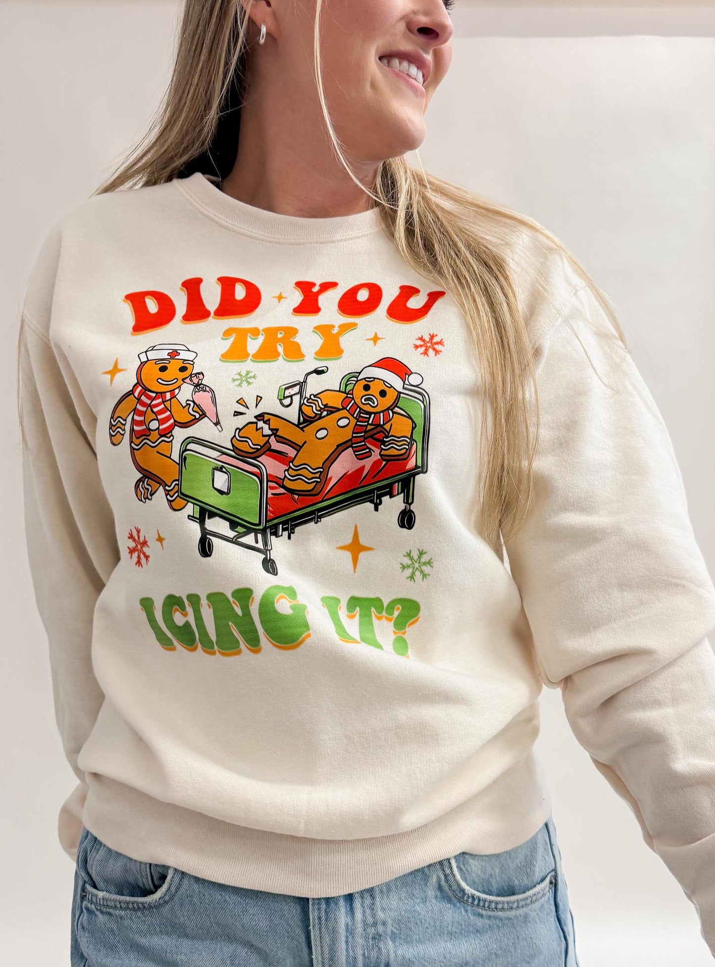 Did You Try Icing It Crewneck