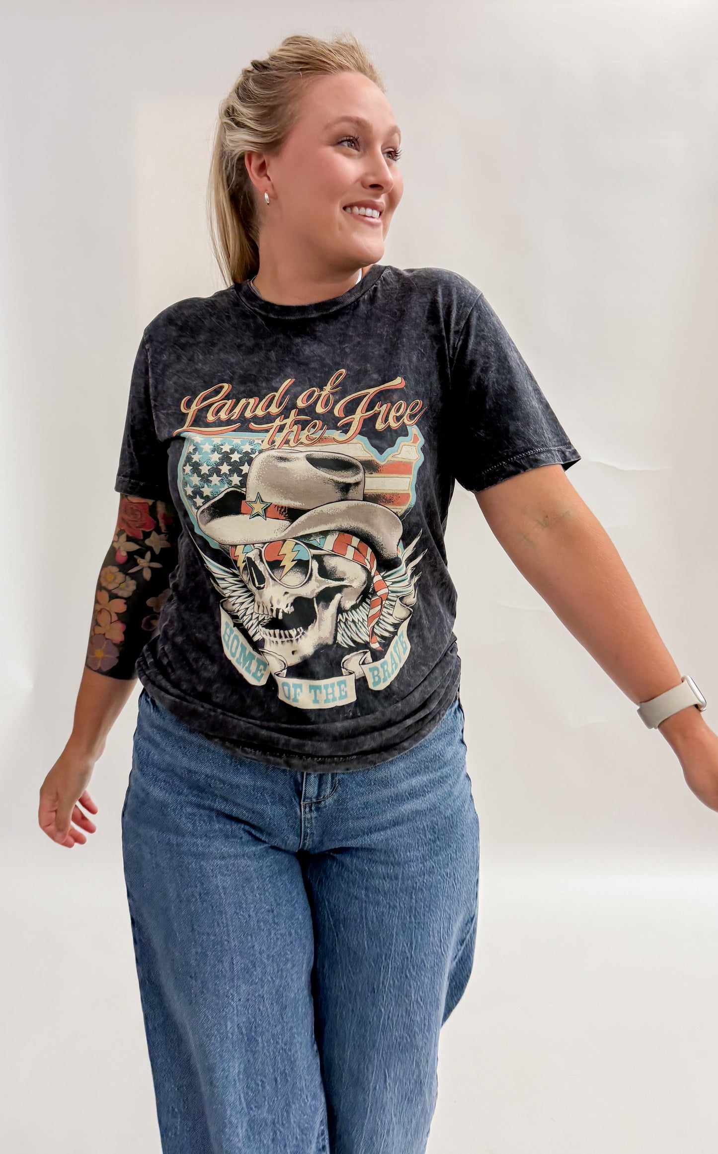 Land of The Free Graphic Tee